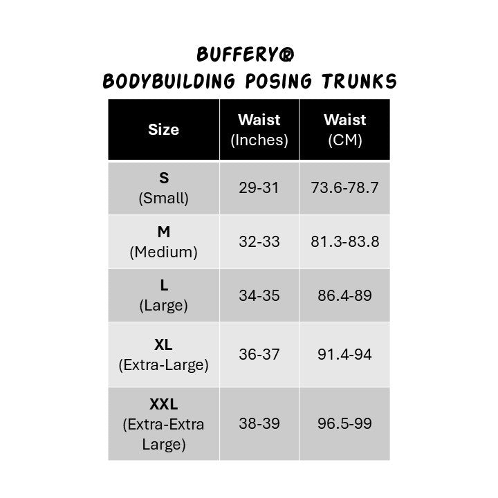 Bodybuilding Posing Trunks