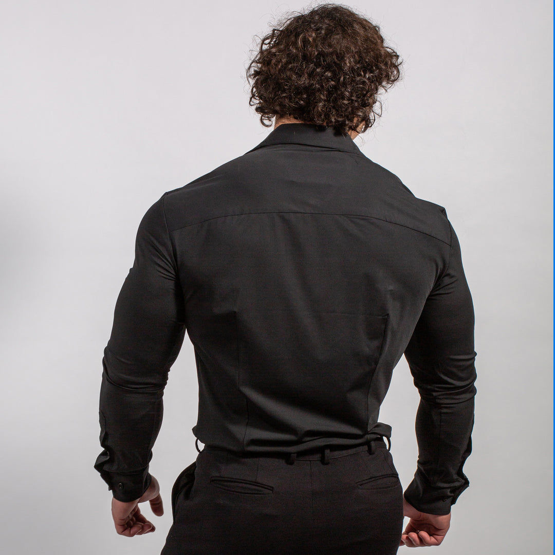 Flex Dress Shirt Noir (Black) / 54 Flex Dress Shirt Noir (Black) / 54