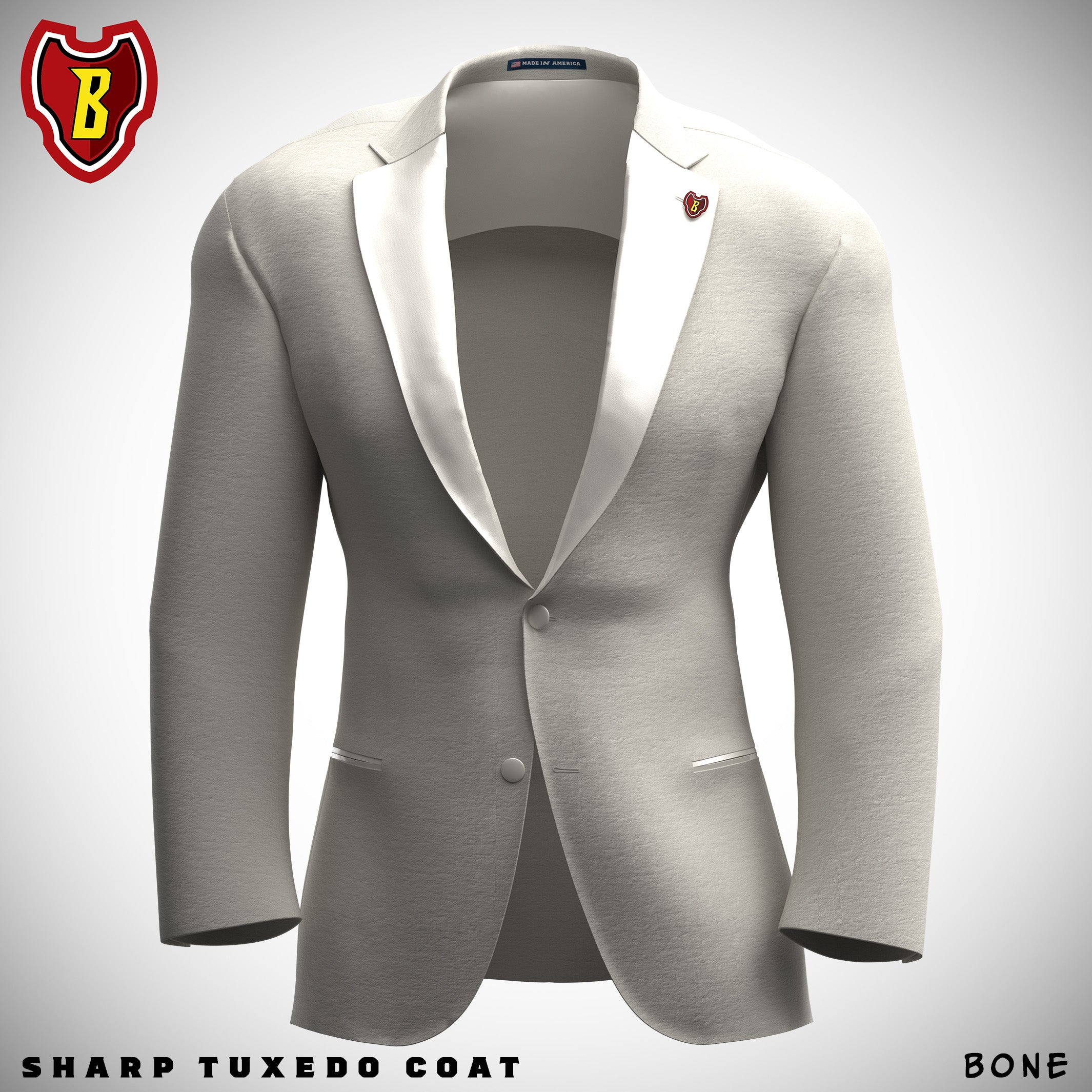 Tuxedo Sharp Coat – Buffery® Flex Uniforms™