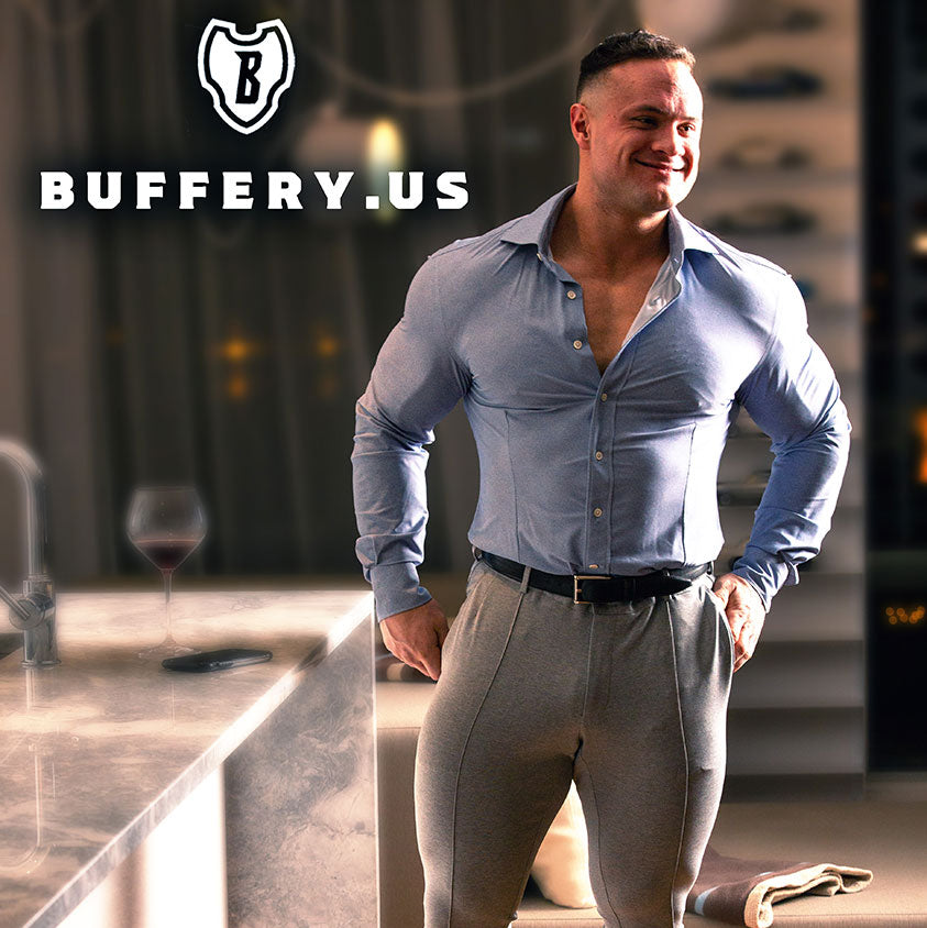 Dress shirts for bodybuilders online